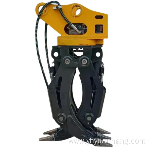 hydraulic grabs for excavators hydraulic and rotati